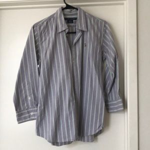 Ralph Lauren 3/4 Sleeve Button up Polo